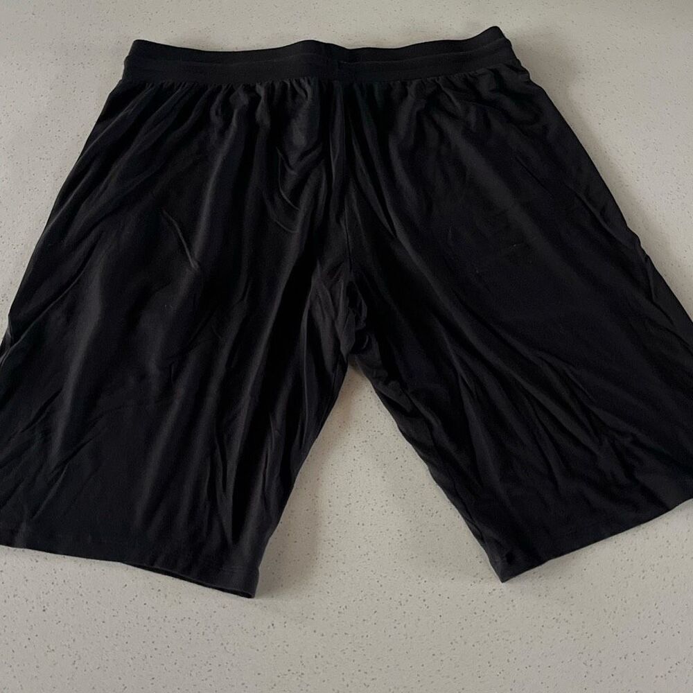 Tommy John Super Silky Soft Lounge Short Mens M Black